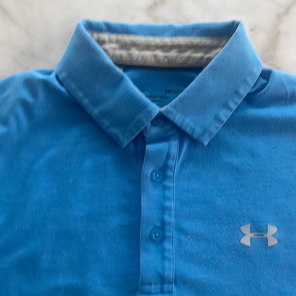 Under Armour Men’s Golf Polo Shirt - Small Size - Picture 4 of 8